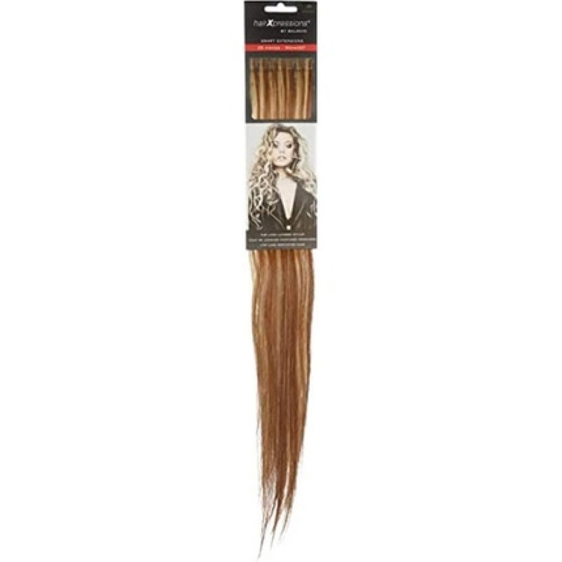 Balmain HairXpression Human Hair 25-Pieces 50cm Length 20 Light Brown-Light Blonde 190g