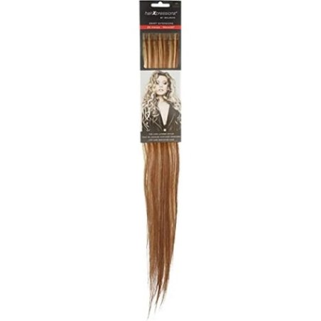Balmain HairXpression Human Hair 25-Pieces 50cm Length 20 Light Brown-Light Blonde 190g