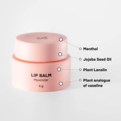 Sister's Aroma Lip Balm Bigger Lips Oil Gloss Glow Plumper and Care with Jojoba Seed Oil and Plant Lanolin 4g