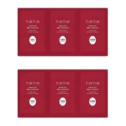 Tirtir Mask Fit Red Cushion 6 Shade Trial Kit 33c-34w