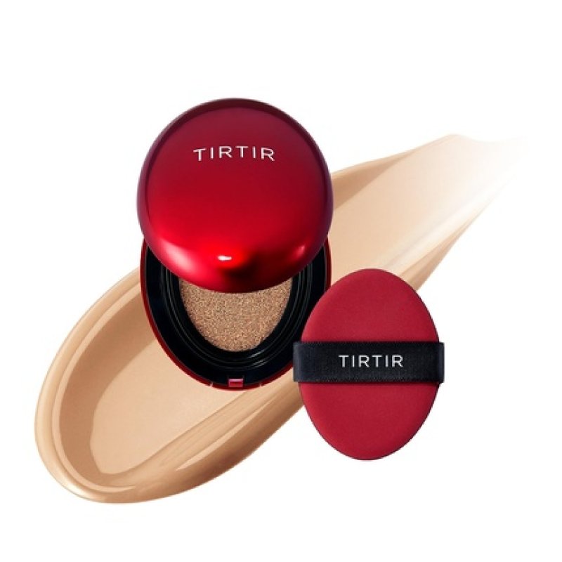 Tirtir Mask Fit Red Cushion Foundation Mini Size - Full Coverage, Weightless