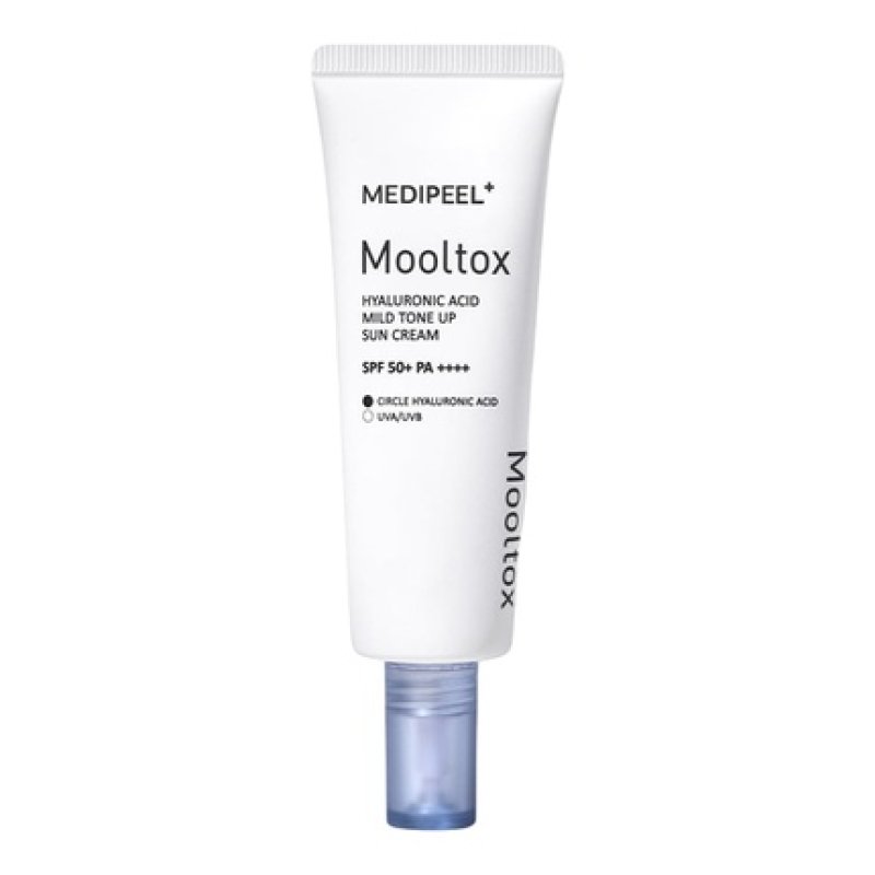 Medi-Peel Hyaluronic Acid Aqua Mooltox Mild Tone Up Sun Cream Spf 50 50 Ml