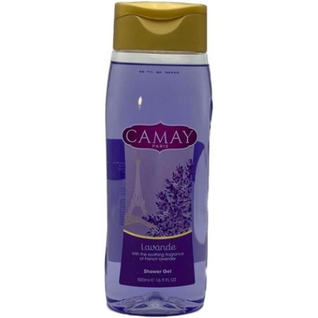 Camay Paris Shower Gel with Soothing French Lavender 500ml