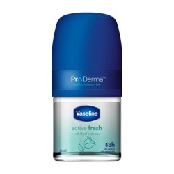 Vaseline Deodorant Roll-On 50ml Active Fresh