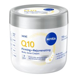 Nivea Firming And Rejuvenating Body Zone Cream Q10 400 Ml
