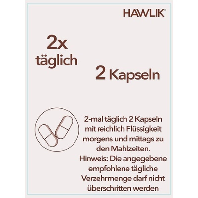 HAWLIK Cordyceps CS-4 Extract Capsules with Vitamin C 60 Capsules