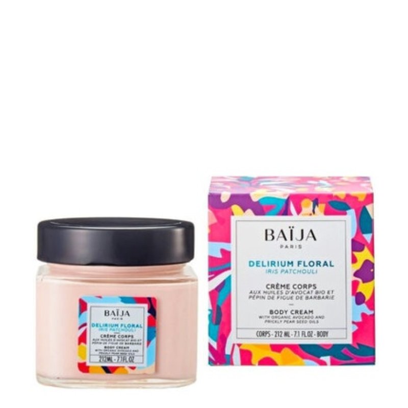 Baija Paris Delirium Floral Body Cream 212ml Iris and Patchouli