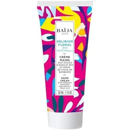 Baija Paris Delirium Floral Hand Cream Iris Patchouli 30ml