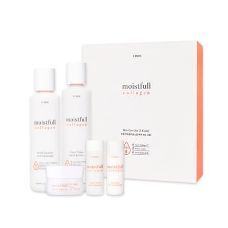 ETUDE Moistfull Collagen Skin Care 2-Item Special Set 21AD Limited Edition Super Deep Moisturizing Effect Facial