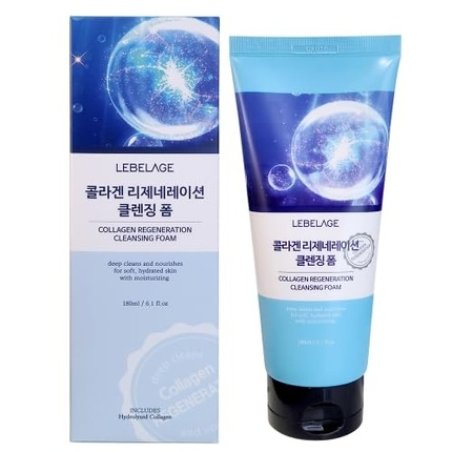 Collagen Regeneration Deep Cleansing Hydrating Foam Face Wash 180ml