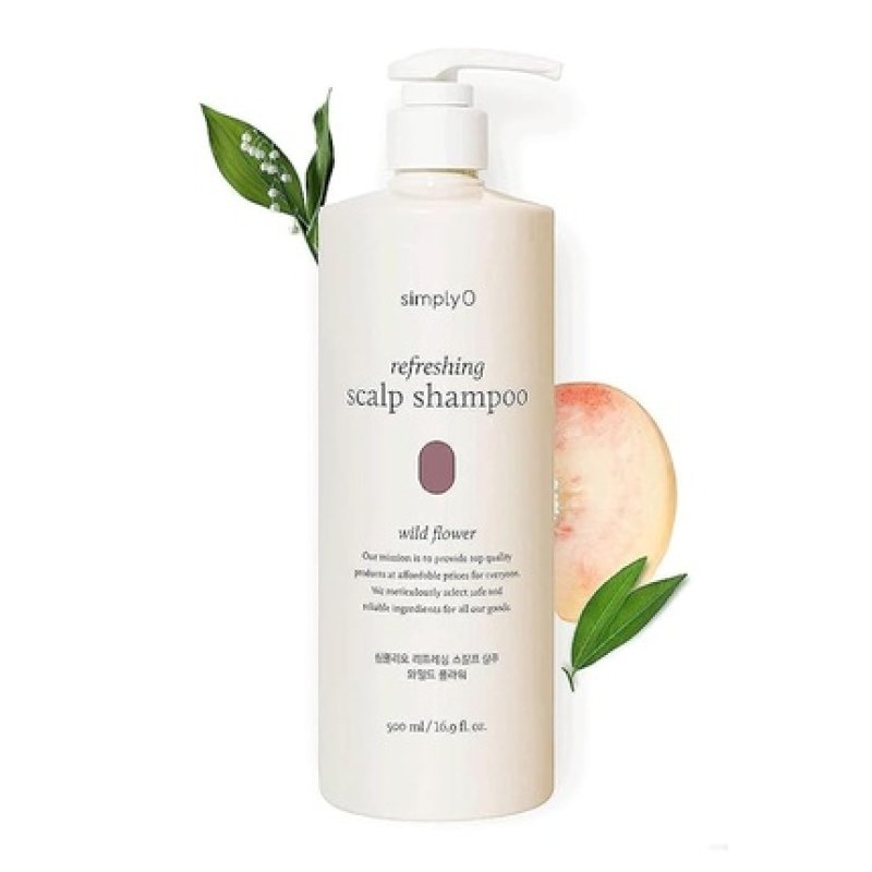 Refreshing Scalp Shampoo with Biotin and Panthenol for Dry, Itchy Scalp - Paraben Free