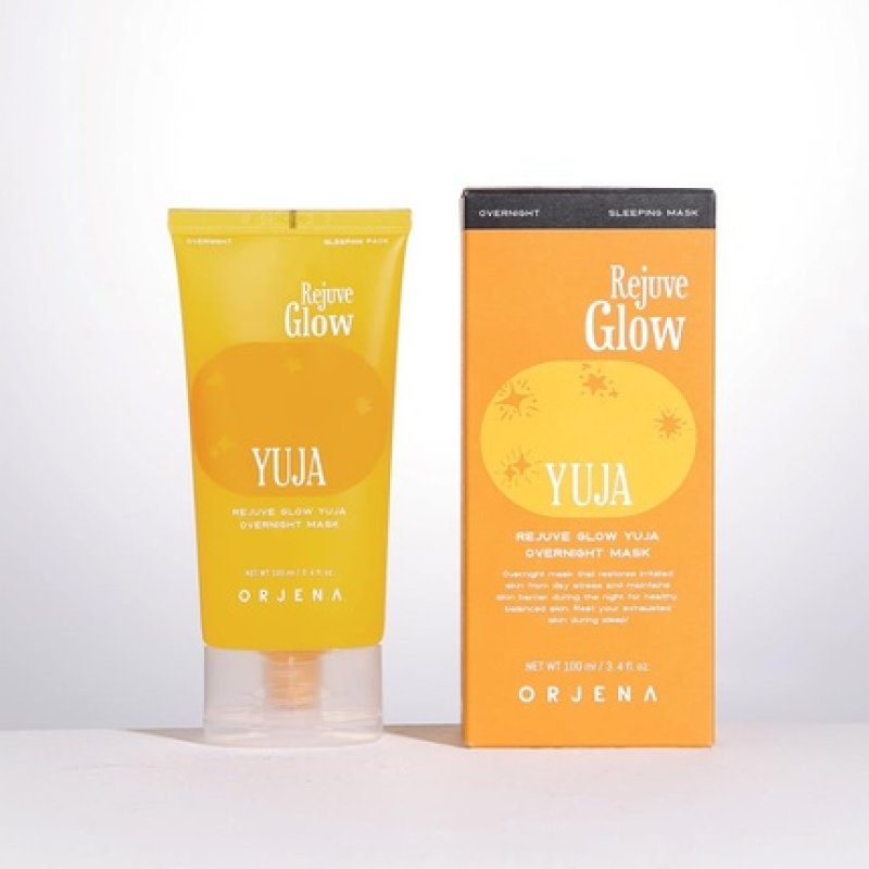 Orjena Rejuve Glow Yuja Overnight Mask Sleeping Pack Based on Vegan Formula