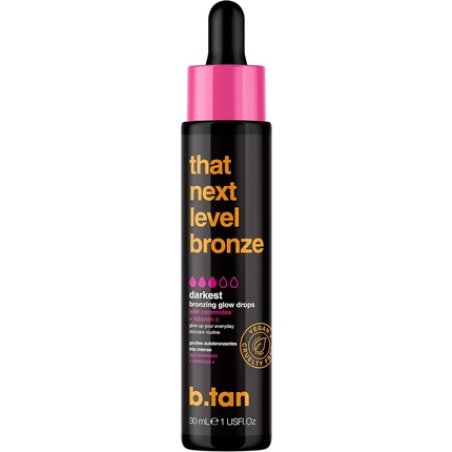 B.Tan Dark Self Tanning Drops for Face & Body - Gradual Bronze