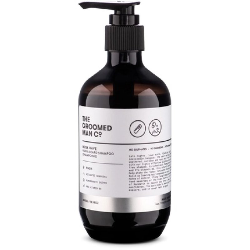 TGM Musk Have Hair & Beard Shampoo 300ml
