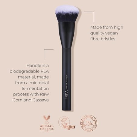 Inika Cheek Topper Brush