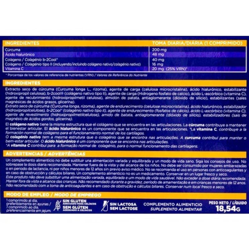 Forte Pharma Medical Native Articulation Plus Joints 30 Tablets