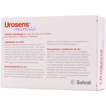 Urosens Mannose 30 Sachets