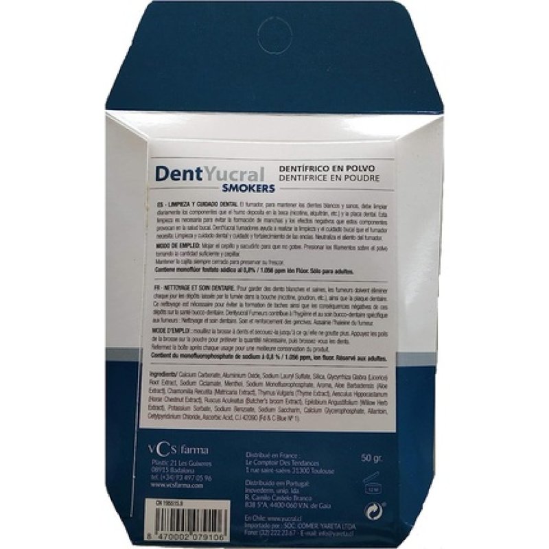 Dentycral Smokers Tooth Powder 50g