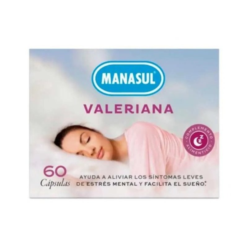 Manasul Valeriana Forte - 60 Capsules