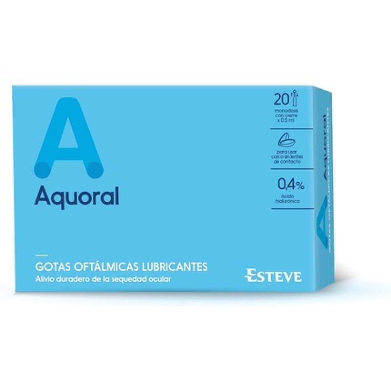 Aquoral Gts Oftalmicas 20 Monodose