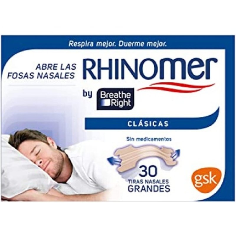 Breathe Right Nasal Strips Nude Grande 30 Count