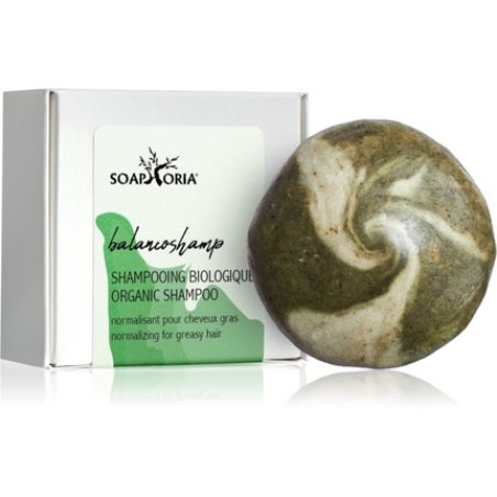 Soaphoria Solid Organic Shampoo for Oily Hair - 60g