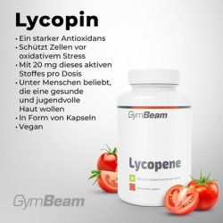 Gymbeam Lycopene Capsules 20mg Powerful Antioxidant