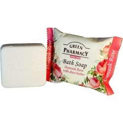 Green Pharmacy Bath Soap Bar Damascus Rose and Shea Butter 100g