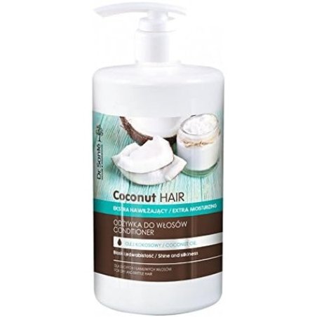 Dr Sante Coconut Oil Extra Moisturising Conditioner for Dry and Brittle Hair 1000ml