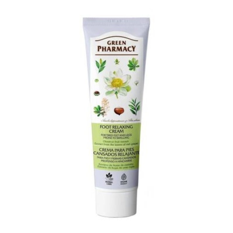 Green Pharmacy Relaxing Foot Cream with Chestnut Extract 100ml