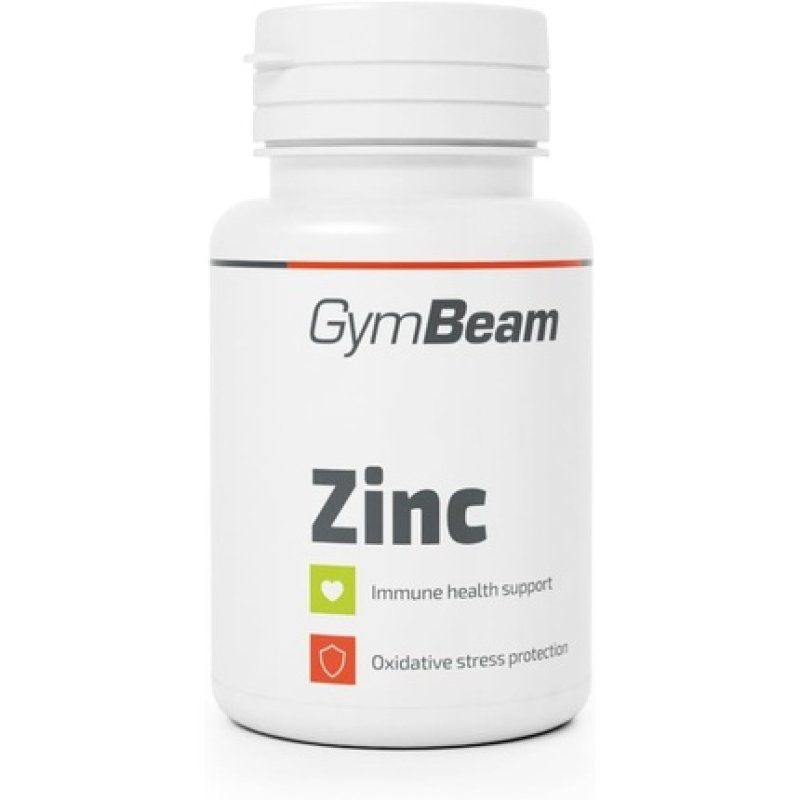 Gymbeam Zinc Tablets Essential Mineral Supplement 15mg Per Daily Dose