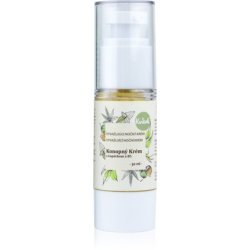 Kvitok Cream with Cannabis Oil with Burdock and B5 Night Cream for Oily Skin - 30 ml