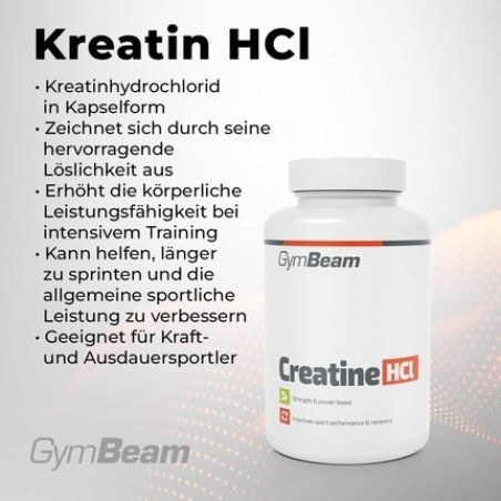 Gymbeam Creatine Capsules 3200mg Per Daily Dose