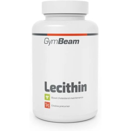 Gymbeam Lecithin Capsules Natural Soy 1200mg