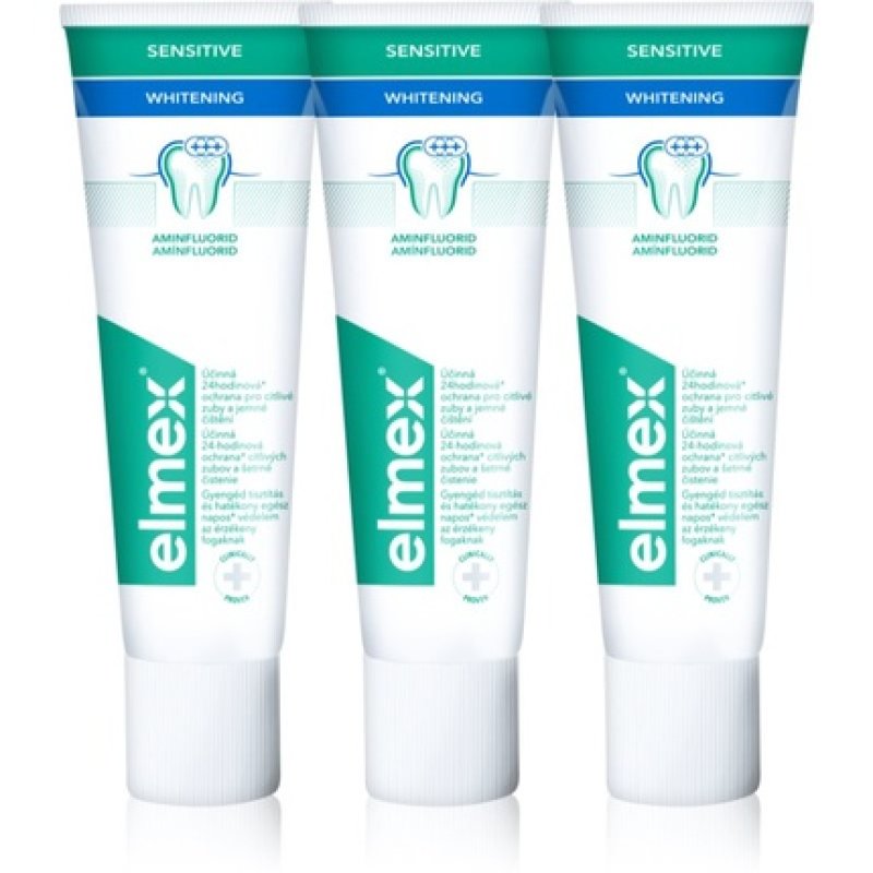 Sensitive Whitening 3 x 75 ml - Whitening toothpaste for sensitive teeth