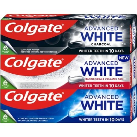 Colgate Advanced Mix Trio Whitening Toothpaste Set - 3 X 75 Ml