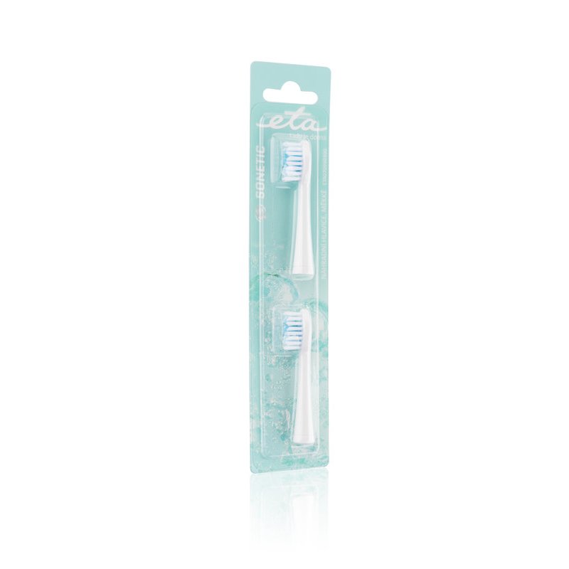 Eta ETA070990300 toothbrush head 2 pc(s) Blue, White