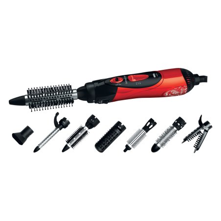 Sencor SHS 7551RD hair styling tool Hot air brush Black, Red 1000 W