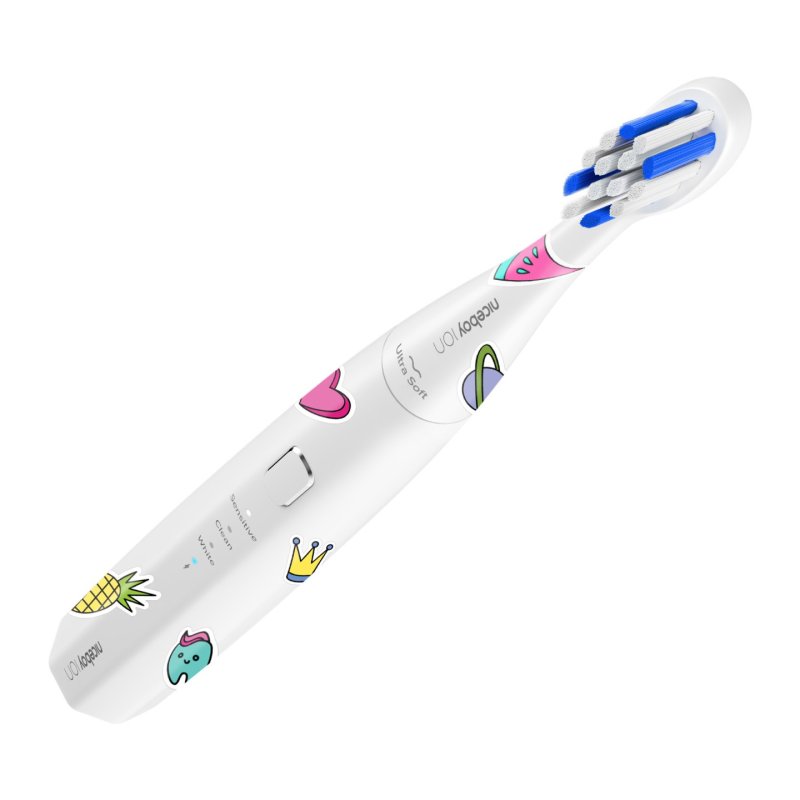 Niceboy ION Sonic Kids Enfant Brosse à dents à ultrasons Blanc