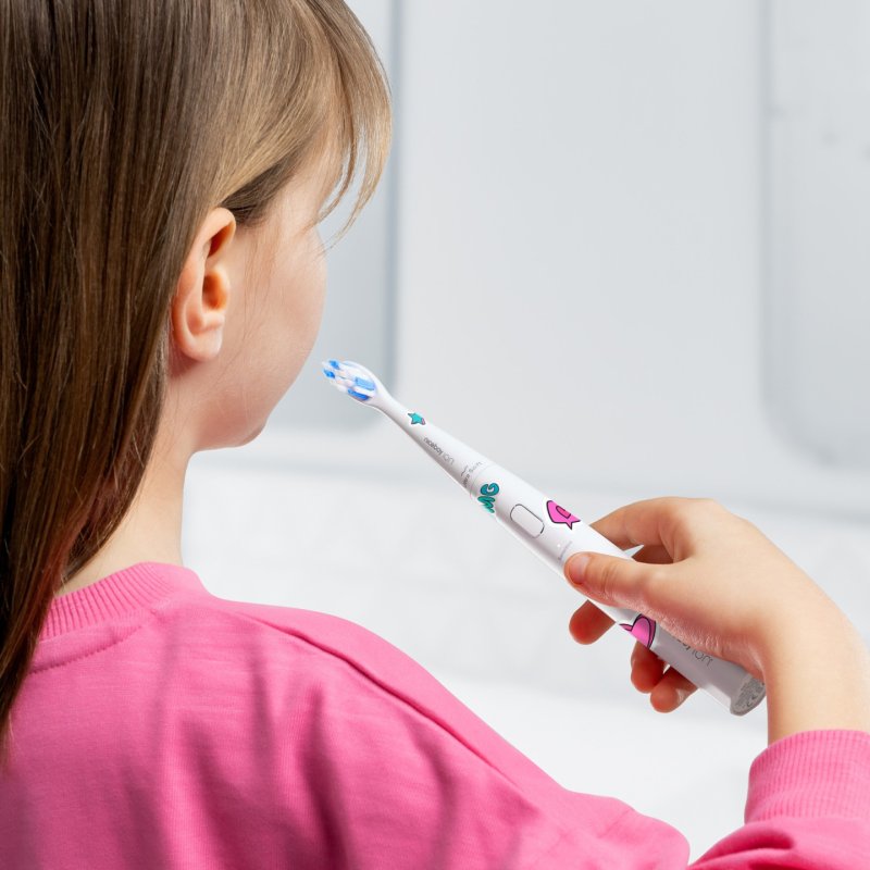 Niceboy ION Sonic Kids Enfant Brosse à dents à ultrasons Blanc