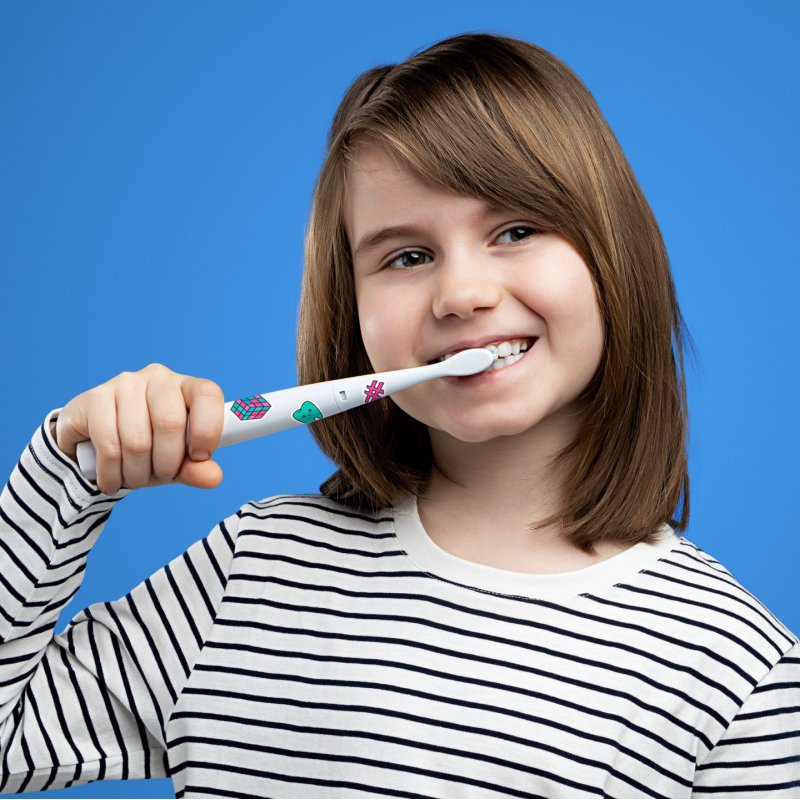 Niceboy ION Sonic Kids Enfant Brosse à dents à ultrasons Blanc