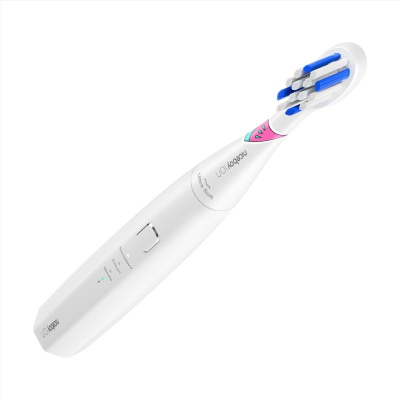 Niceboy ION Sonic Kids Enfant Brosse à dents à ultrasons Blanc