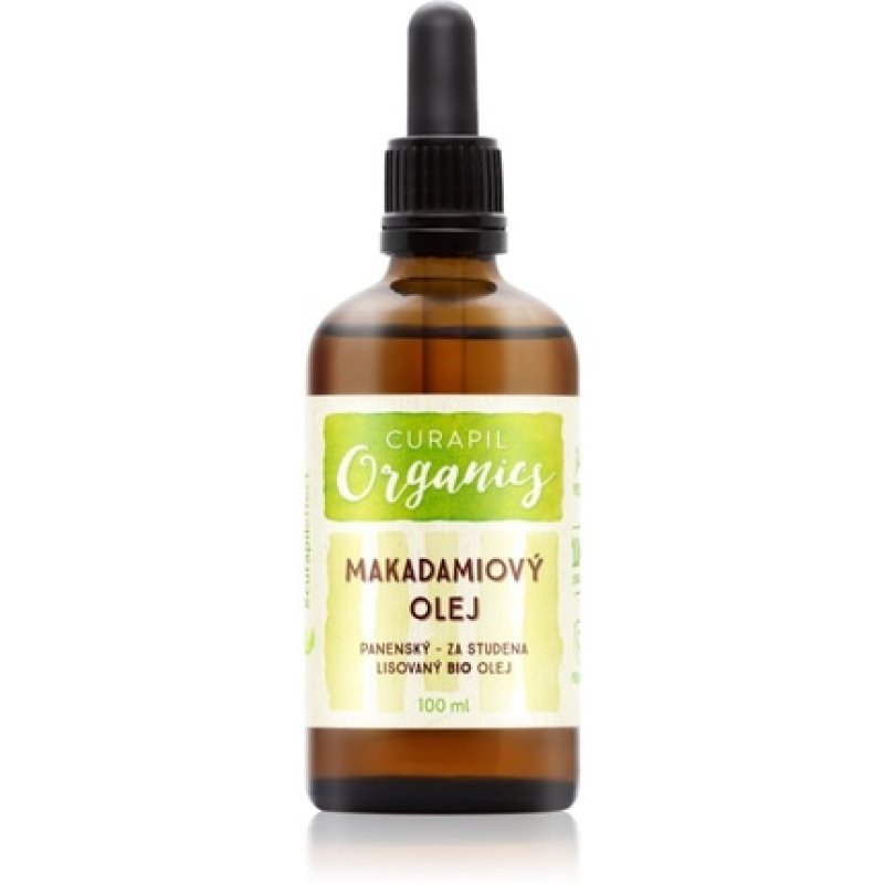 Curapil Organics Macadamia Oil 100 ml for Body and Hair