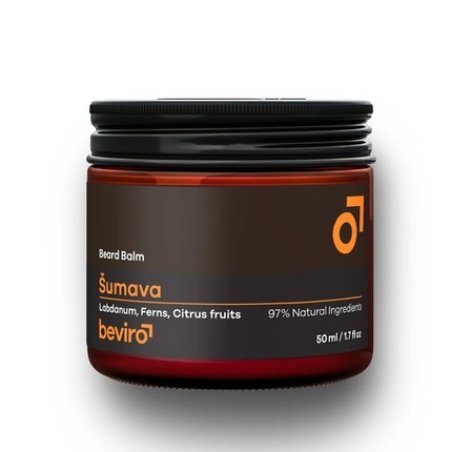 Beard Balm with Pine Scent and Strong Wood and Smoky Notes 50ml