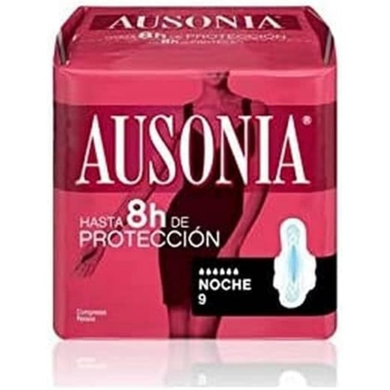 Ausonia Night Pads with Wings 9 Units