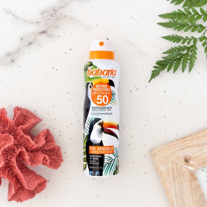 Babaria 31949 écran solaire et produit après soleil Lait de protection solaire Corps 50 Adultes