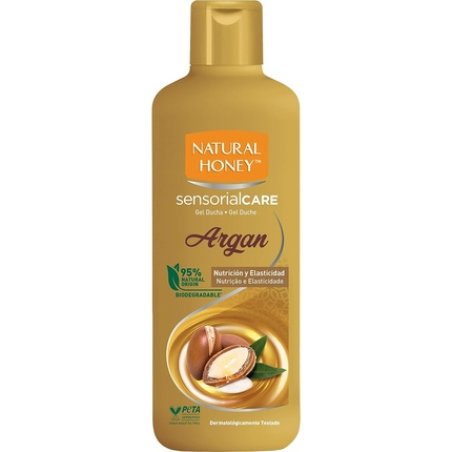 Natural Honey Bath Gel Argan Elixir 650ml 100ml