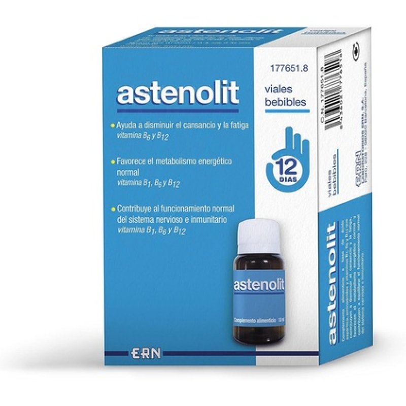 Astenolit 12 Drinkable Vials