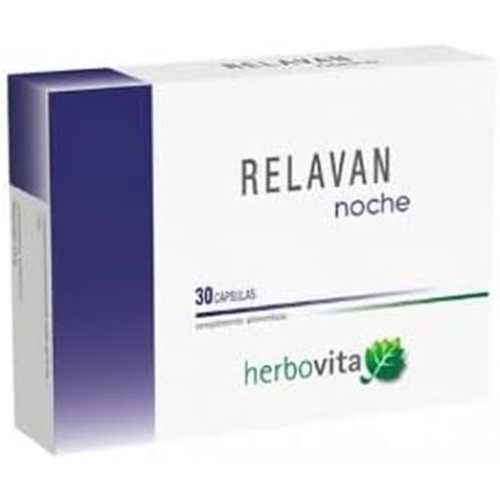 Herbovita Relavan Noche 30 Capsules 200g