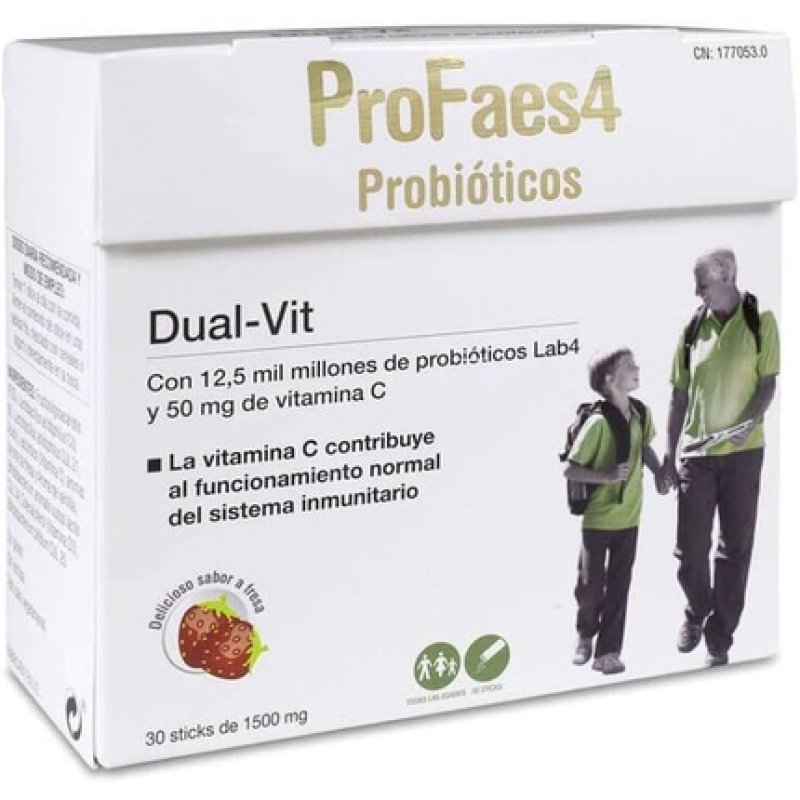 Faes Farma Sa Probiotics Dual-Vit 30 Sticks